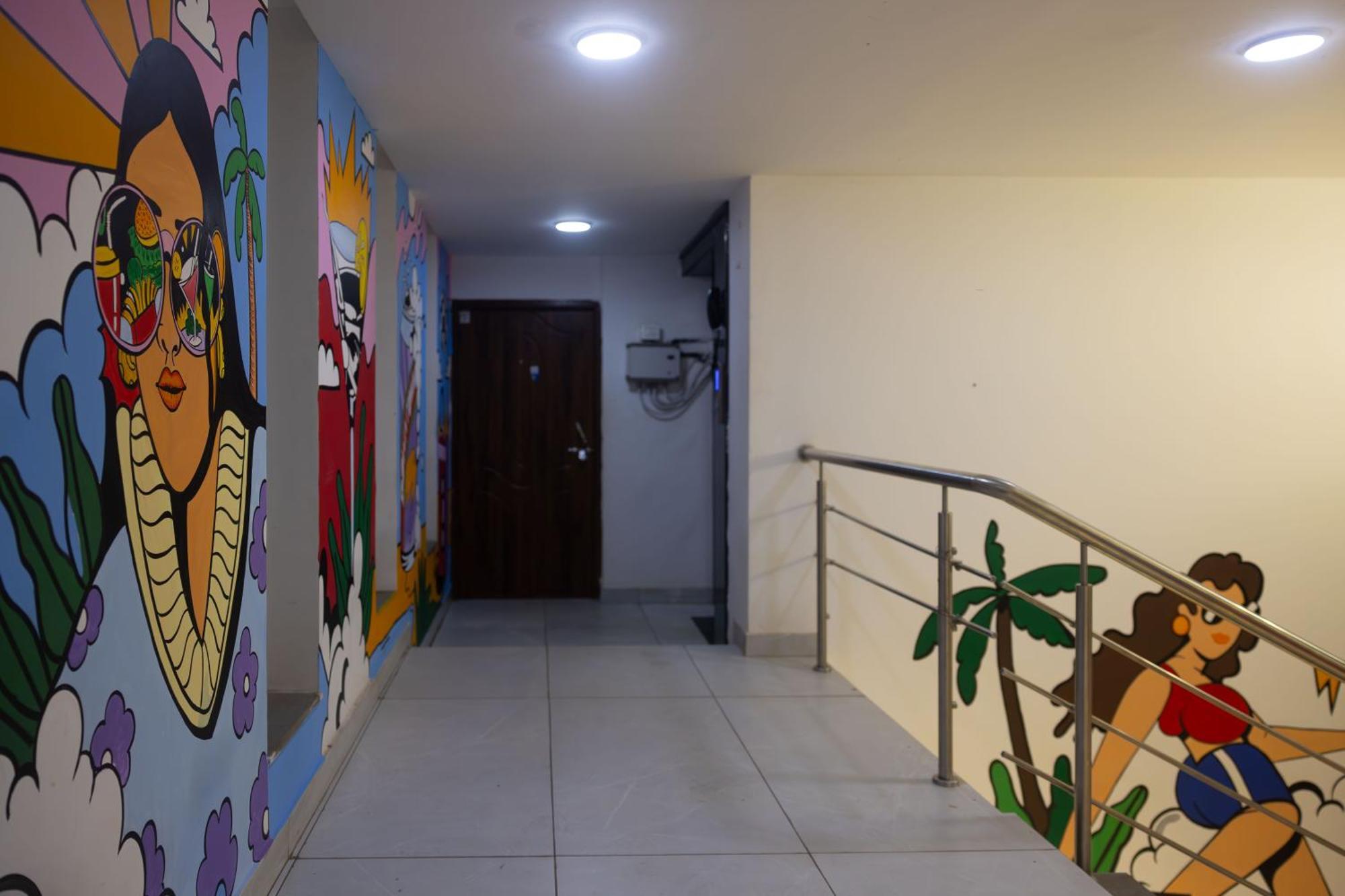 Downtown Hostels - Anjuna Buitenkant foto