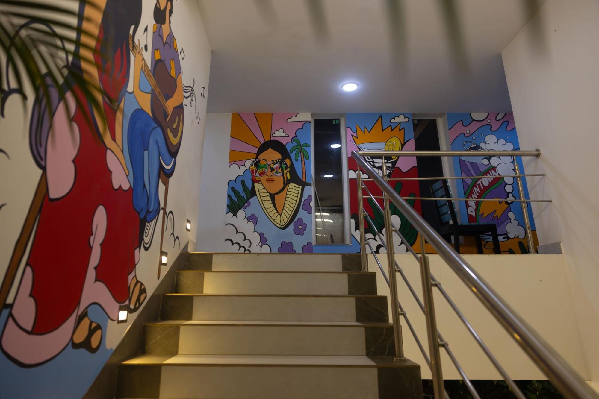 Downtown Hostels - Anjuna Buitenkant foto