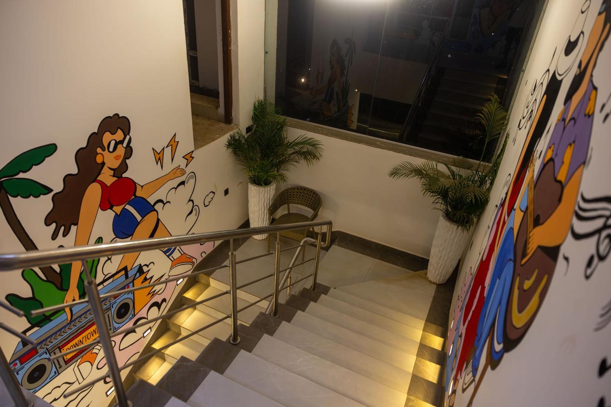 Downtown Hostels - Anjuna Buitenkant foto