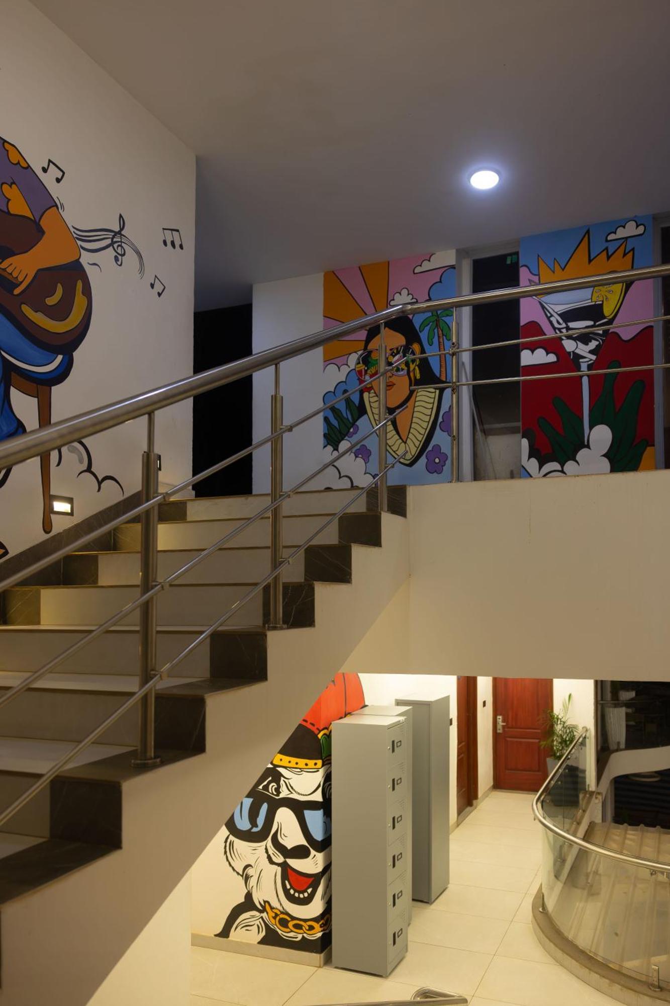 Downtown Hostels - Anjuna Buitenkant foto