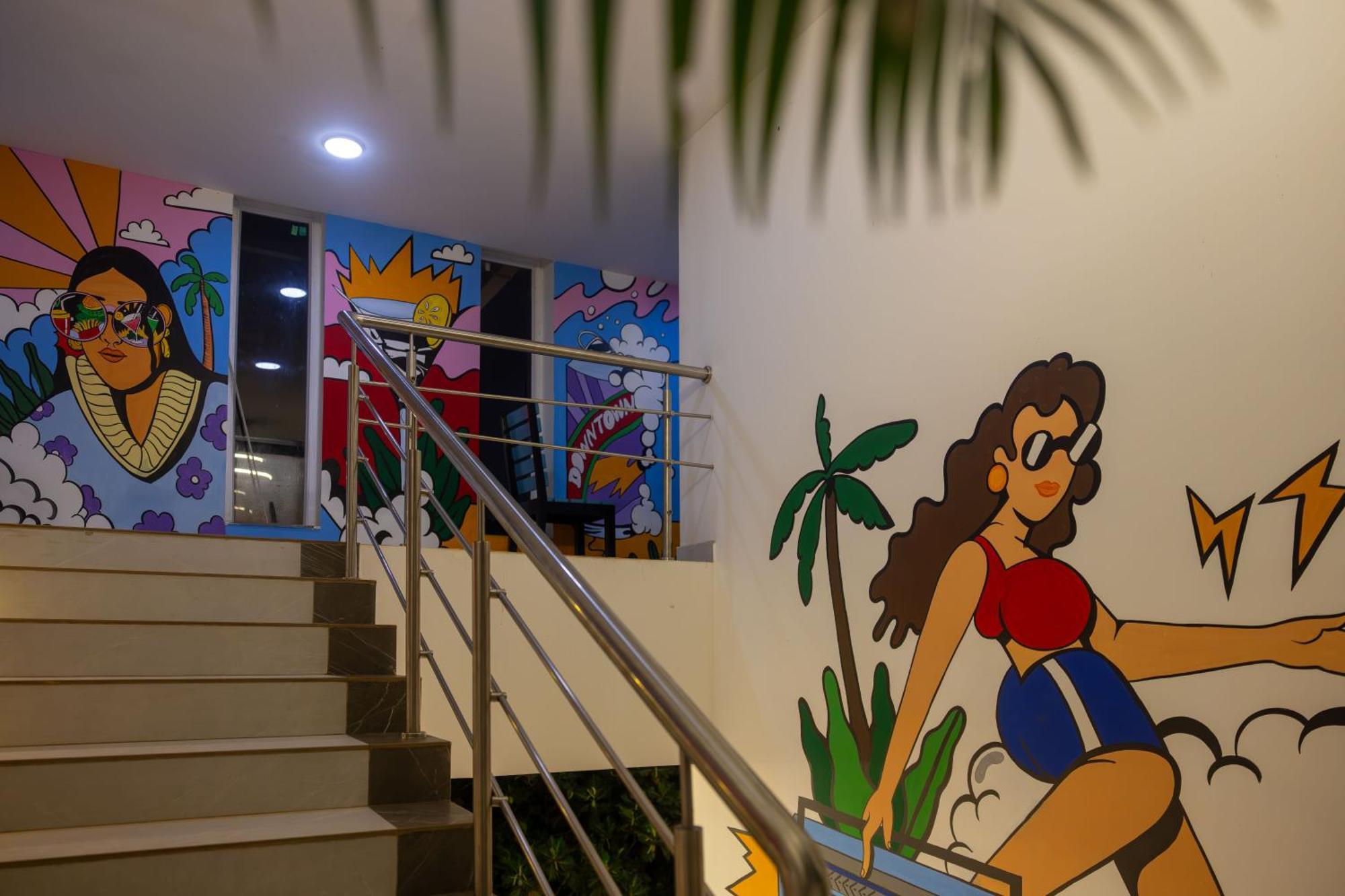 Downtown Hostels - Anjuna Buitenkant foto