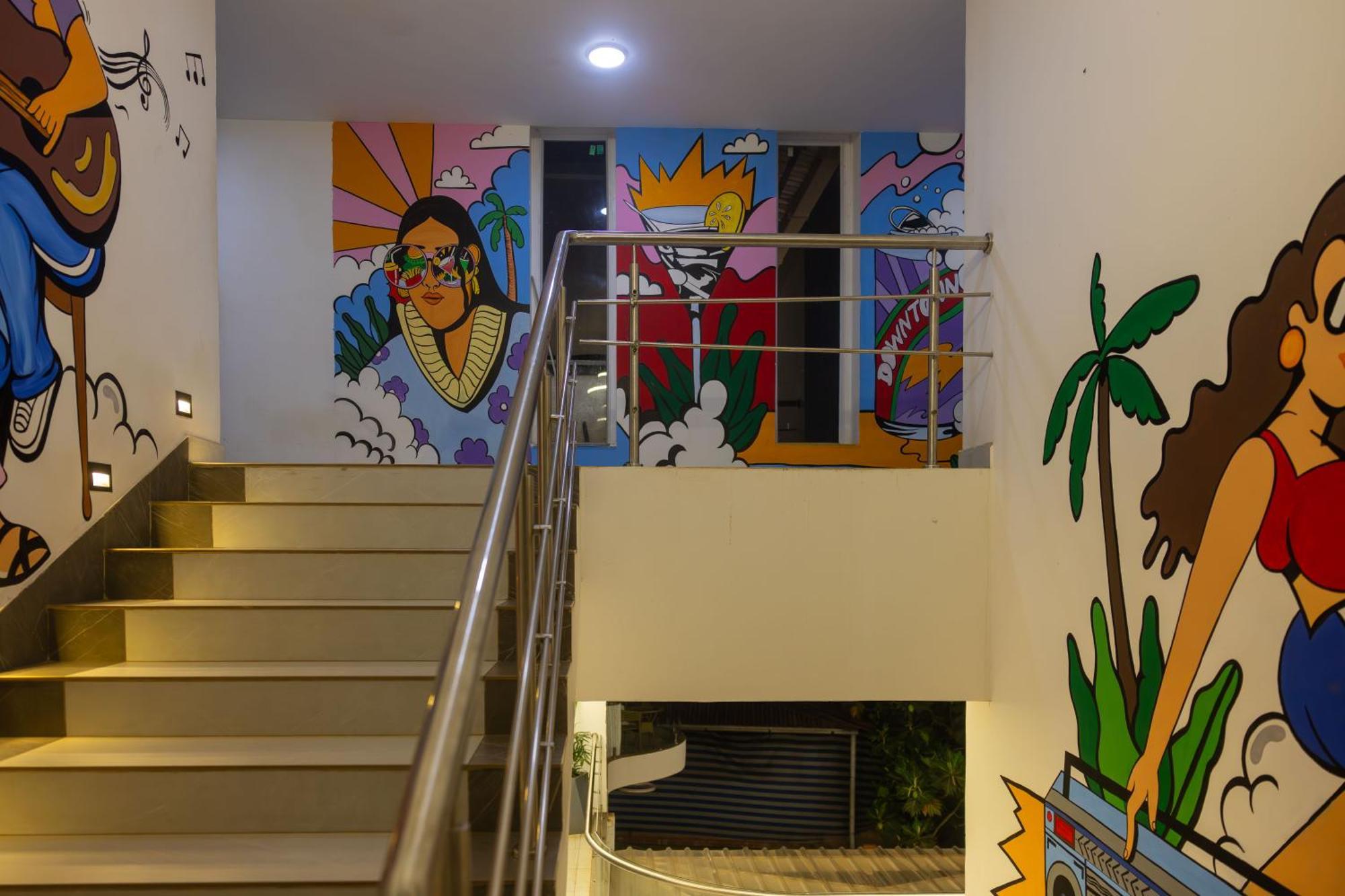 Downtown Hostels - Anjuna Buitenkant foto