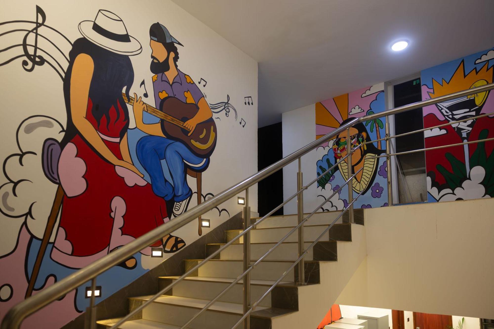 Downtown Hostels - Anjuna Buitenkant foto